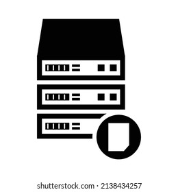 Storage File Icon Vectors Illustrations for your web site design, logo, app, UI.
