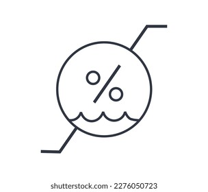 Storage humidity range.  Graphical Symbols for Medical devices.
