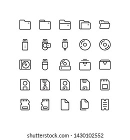 storage icon, 32 px, 1.5 pt outline