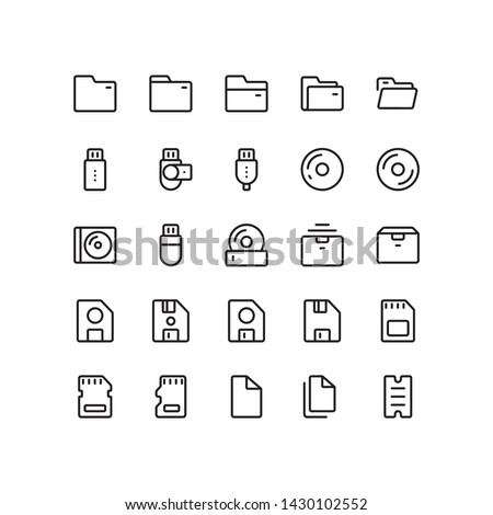 storage icon, 32 px, 1.5 pt outline