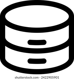 elemento de activo de ilustración de vector de icono de almacenamiento