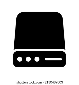 Ilustración de diseño de símbolos vectores de iconos de almacenamiento