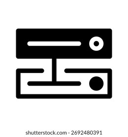 Storage Icon Vector Symbol Design Illustration