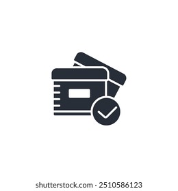 storage icon. vector.Editable stroke.linear style sign for use web design,logo.Symbol illustration.