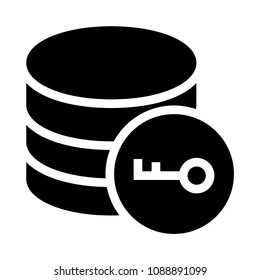 storage key vector glyphs icon