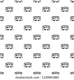 Storage and loading icon in simple style isolated on white background. Store symbol