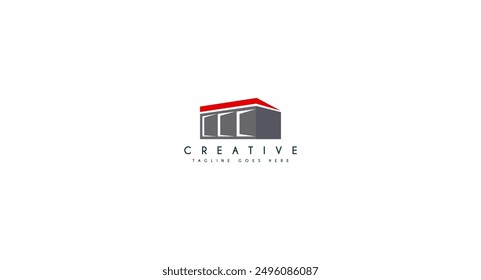 Storage logo design vector illustration.
