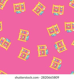 storage organizer toy baby vector seamless pattern storage organizer toy baby sign illustration