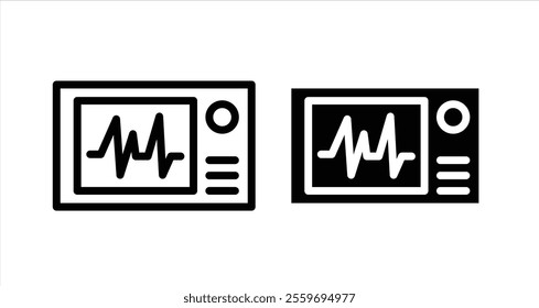 Storage rack Icon collection in filled and stroke style.