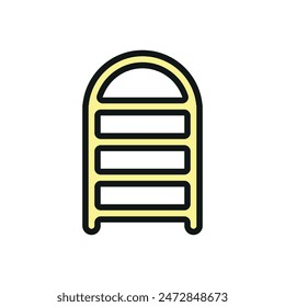 Storage rack icon vector design templates simple and modern