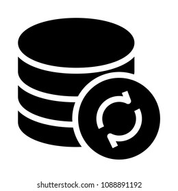 storage reload vector glyphs icon