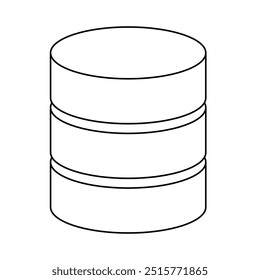 storage server icon illustration design