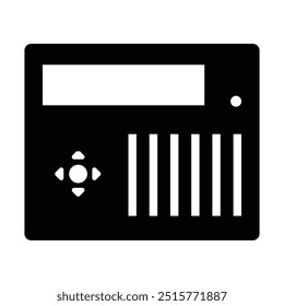storage server icon illustration design