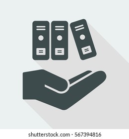 Storage services - Minimal modern icon
