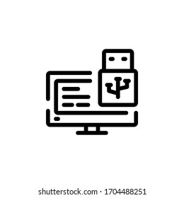 das Symbol für Speicher, Support, Verbindung und intelligentes Fernsehen. Perfekt für Anwendungen, Web, Logo, Hintergrund, Spiel und Präsentation. Design-Stil mit einem einzelnen Symbol
