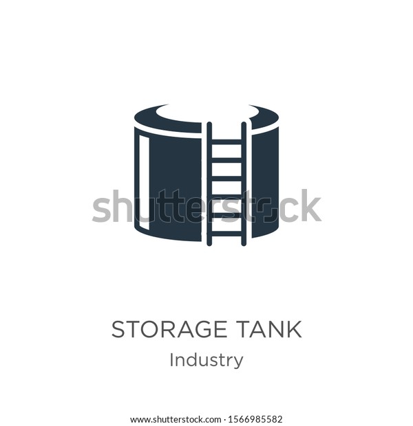 Storage tank icon vector. Trendy flat storage tank\
icon from industry collection isolated on white background. Vector\
illustration can be used for web and mobile graphic design, logo,\
eps10
