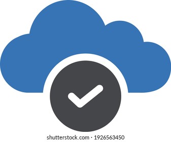 storage vector glyph colour icon