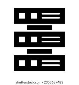 Storage Vector Glyph Icon For Personal And Commercial Use.
