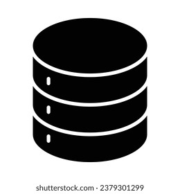 Storage Vector Glyph Icon For Personal And Commercial Use.
