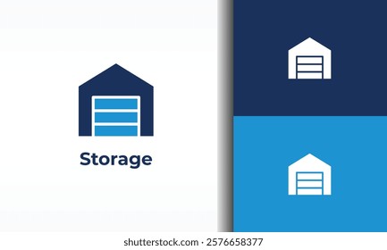 Storage vector, icon or logo sign isolated symbol illustration