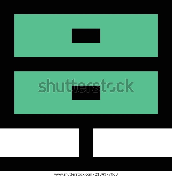 Storage Vector Illustration Isolated On Transparent Stock Vector ...