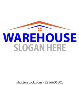 Storage warehouses company, Vintage design elements, Warehouse logo