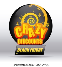 store ad over gray background vector illustration