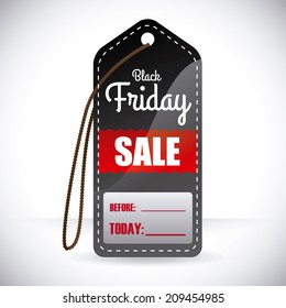 store ad over gray  background vector illustration