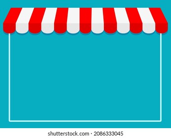 Almacenar fondo. ilustración de Vector de tienda