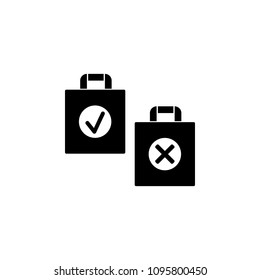 store bag icon. Element of web icon for mobile concept and web apps. Isolated store bag icon can be used for web and mobile on white background