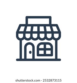 Tienda para Black Friday Vector Icon