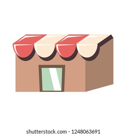 store building facade icon