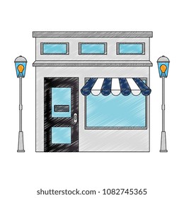 store building front facade