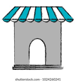 store building front icon