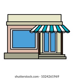 store building front icon