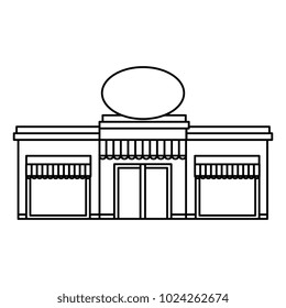 store building front icon