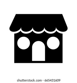 store building front icon