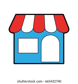 store building front icon