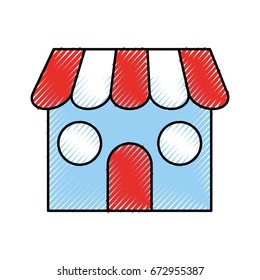 store building front icon