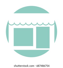 store building front icon