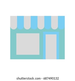 store building front icon