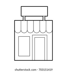 store building front icon