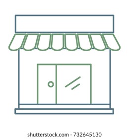 store building front icon