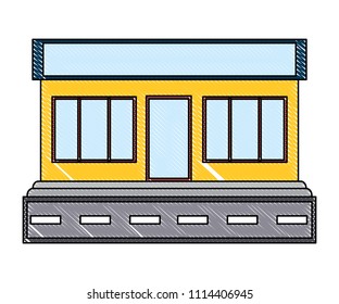 Store building icon