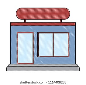 Store building icon