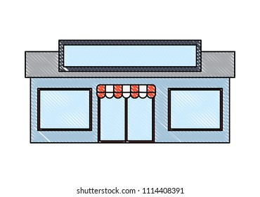 Store building icon