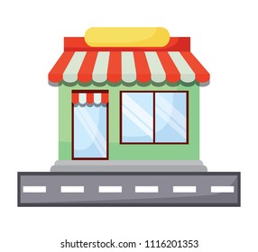 Store building icon