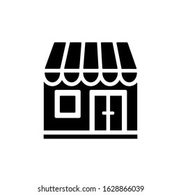 store building icon design vector template
