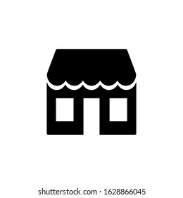 store building icon design vector template