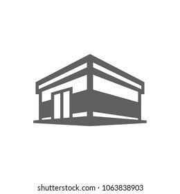 Store building icon in trendy flat style isolated on white background. Symbol for your web site design, logo, app, UI. Vector illustration, EPS